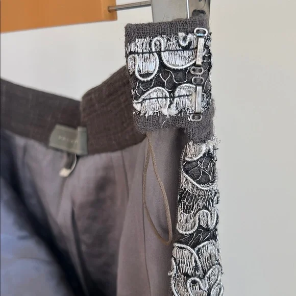 Proenza Schouler Metalic Lace Midi Skirt - Picture 9 of 12